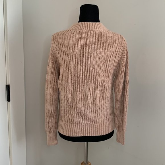 WilfredEssential Chenille SweaterRelaxed-fit crewneck sweater xxs neutral - Picture 7 of 7